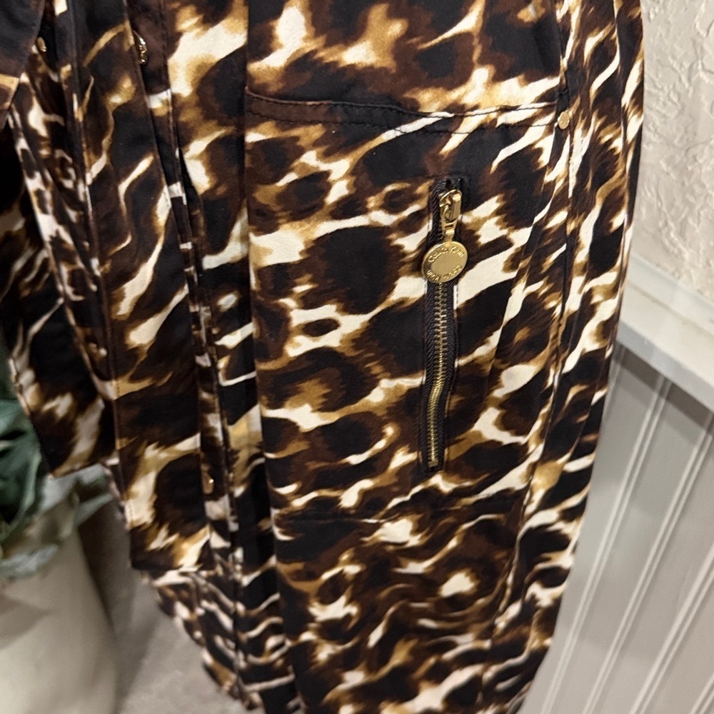 Calvin Klein Animal Print Mini Dress - Picture 4 of 8